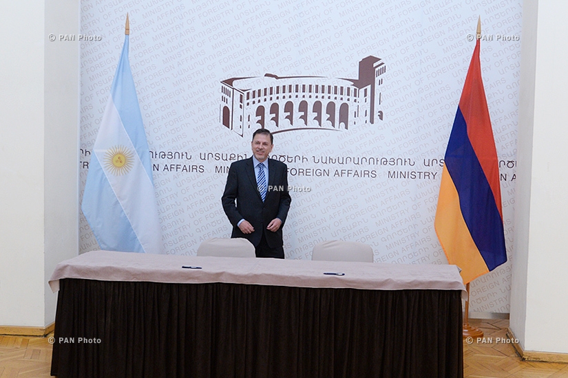 Diplomatic Academy of the MFA of Armenia and National Foreign Service Institute of the Argentine Ministry of Foreign Affairs sign an agreement on cooperation