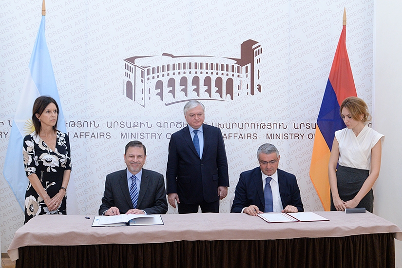 Дипломатическая академия МИД Армении и Институт дипломатической службы Аргентины подписали соглашение о сотрудничестве