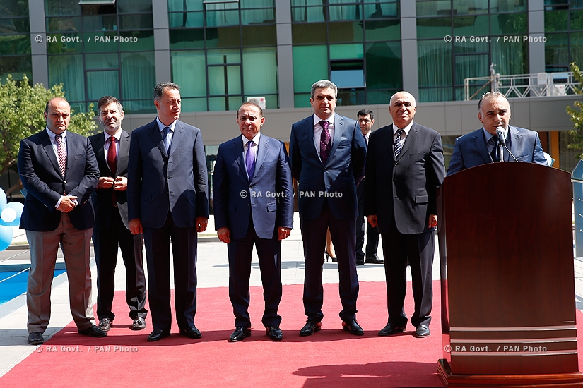 Правительство РА: Открытие торгово-промышленной выставки «ARMENIA EXPO 2014»