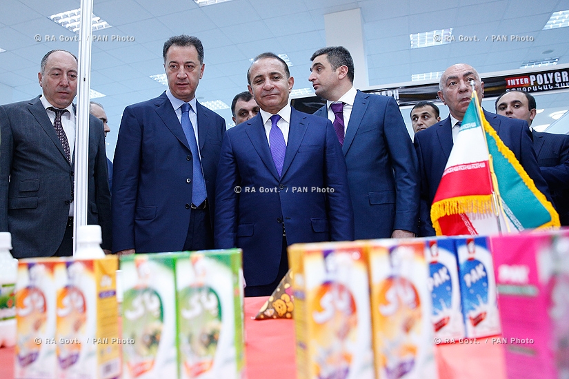 Правительство РА: Открытие торгово-промышленной выставки «ARMENIA EXPO 2014»