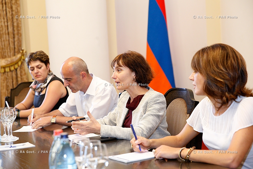 RA Govt.: PM Hovik Abrahamyan receives Pilar Torres, General Manager at Microsoft for Central & Eastern Europe