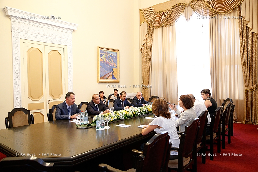 RA Govt.: PM Hovik Abrahamyan receives Pilar Torres, General Manager at Microsoft for Central & Eastern Europe