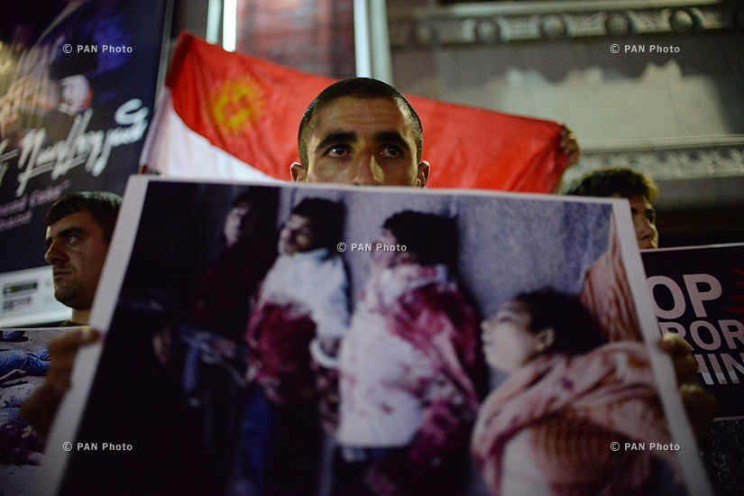 Шествие против геноцида Езидов в Ираке