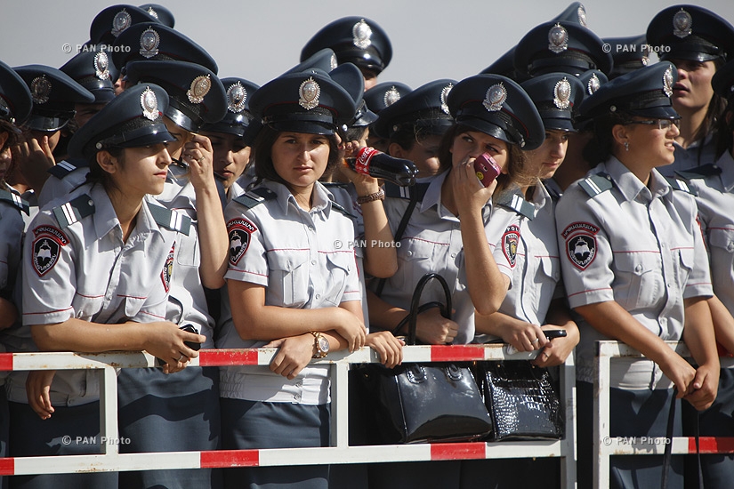 Подразделения Полиции и полицейские войска Армении провели командно-штабные учения 