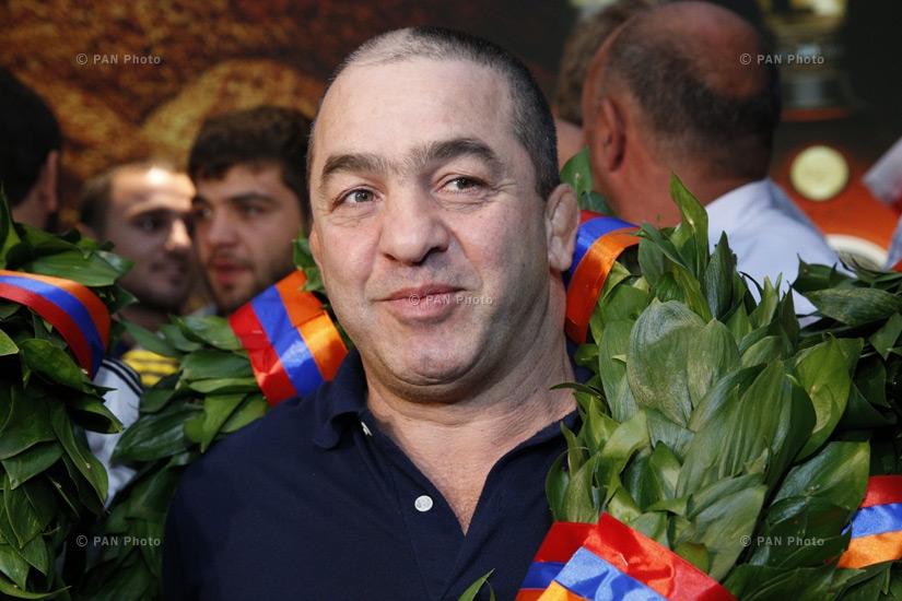 Левон Джулфалакян, главный тренер сборной Армении по греко-римской борьбе