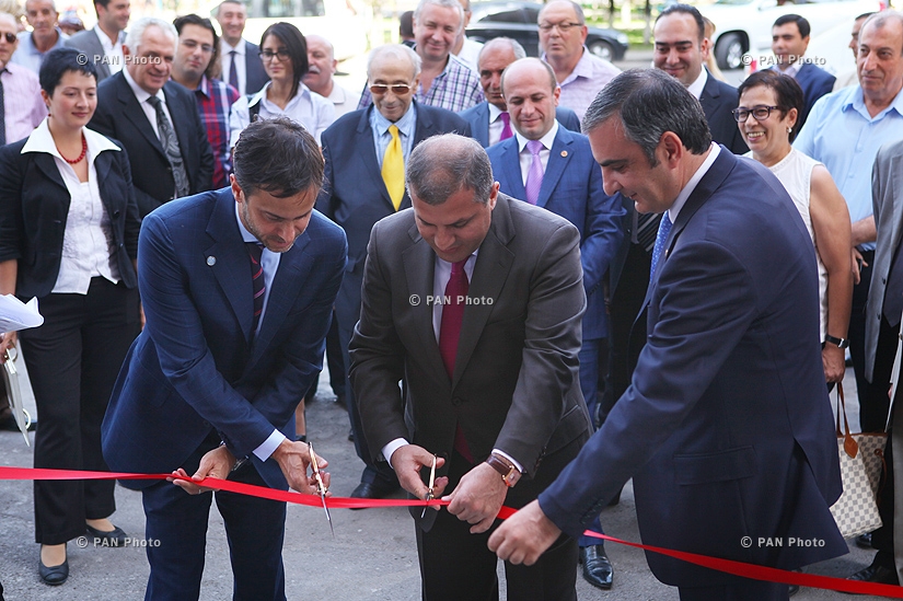 Opening ceremony of energy efficient building in Daniel Varuzhan street
