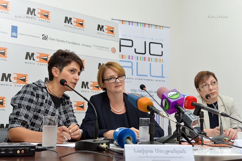 Пресс-конференция посла Великобритании в Армении Кэтрин Лич
