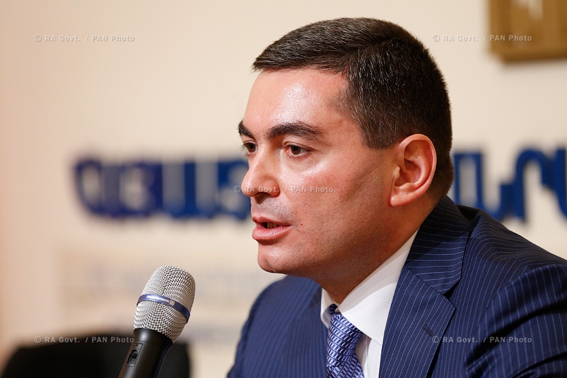 Deputy Finance Minister Vakhtang Mirumyan's news conference