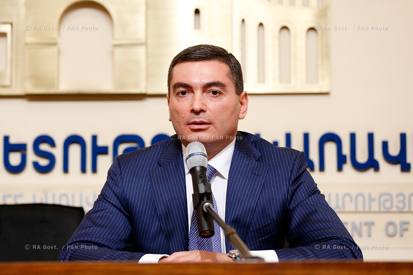 Deputy Finance Minister Vakhtang Mirumyan's news conference