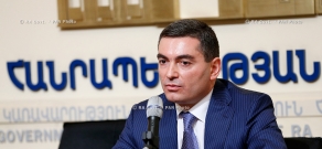 Пресс-конференция заместителя министра финансов Армении Вахтанга Мирумяна