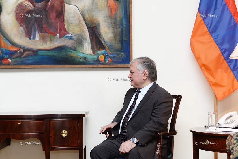 Armenian Foreign Minister Edward Nalbandian meets UNDP Administrator Helen Clark 