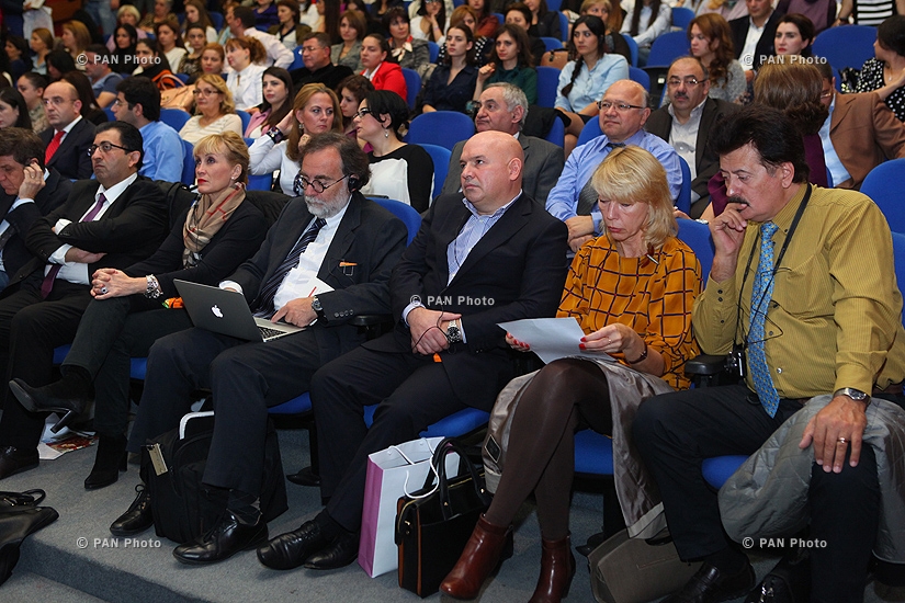 First Lady of Armenia Rita Sargsyan attends conference on Artificial Insemination