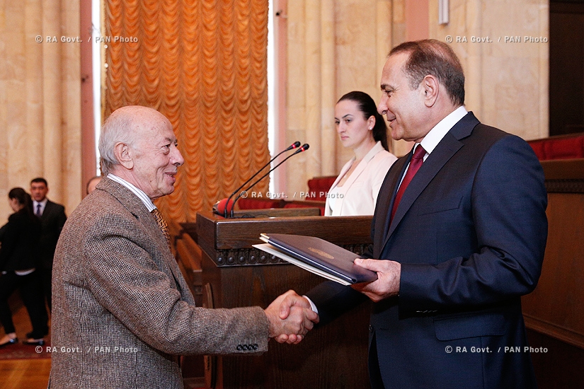 RA Govt.: PM Hovik Abrahamyan attends event, dedicated to World Architecture Day