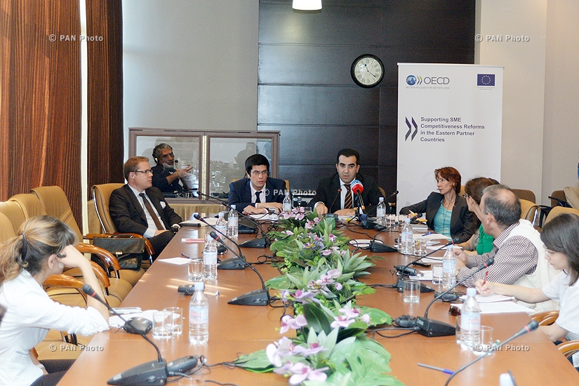 Пресс-конференции на тему «Содействие конкурентоспособности МСБ в странах Восточного партнерства»