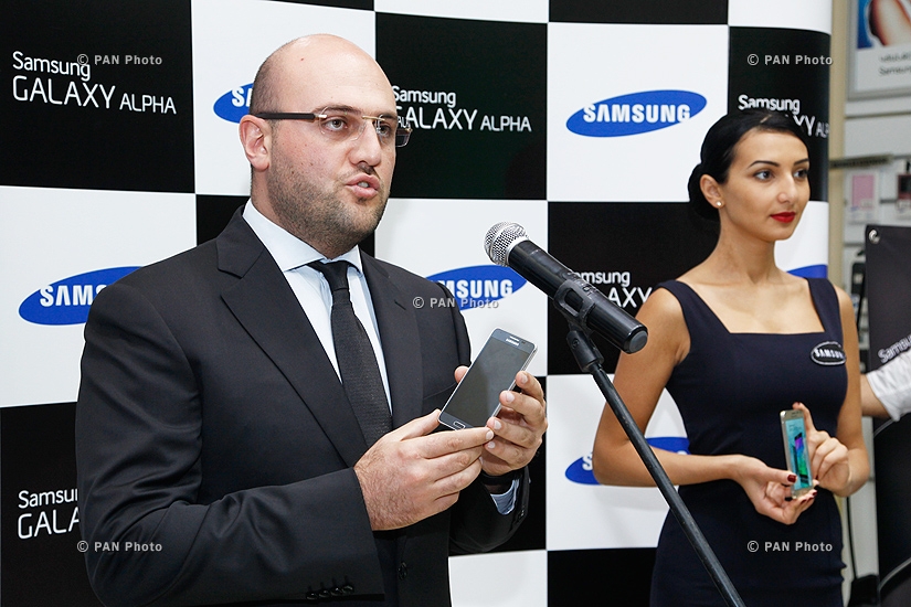 Samsung Galaxy Alpha սմարթֆոնի շնորհանդեսը