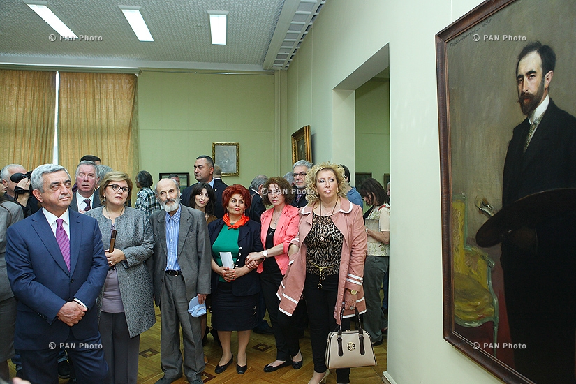 Opening of Polish-Armenian artist Teodor Axentowicz's exhibition