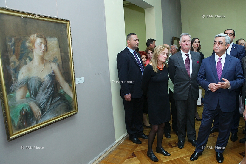 Открытие выставки работ польского художника армянского происхождения Теодора Аксентовича