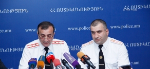 Пресс-конференция начальника управления паспортов и виз Полиции, полковника Полиции Миши Сардарян