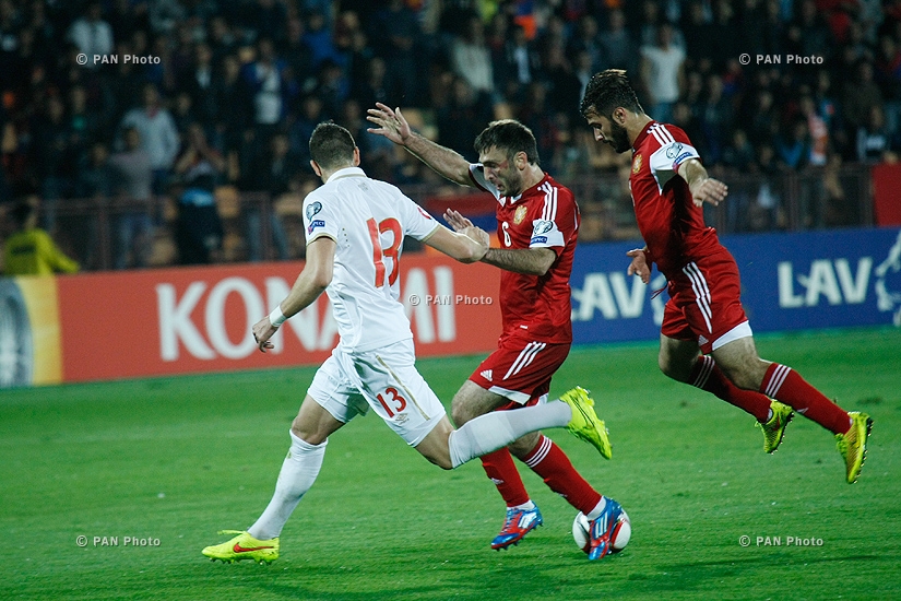 Armenia vs Serbia. Uefa Euro 2016 Qualifying. 