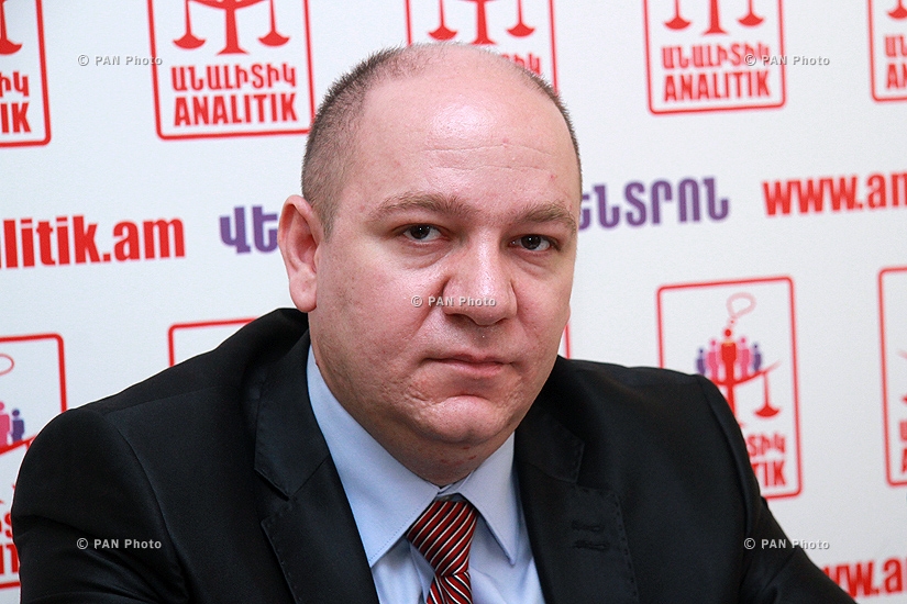 Press conference of candidate of Economics Vilen Khachatryan