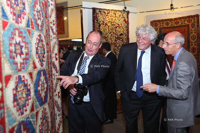 Members of 2nd international theoretical and practical conference visit Megerian Carpet Factory: JACES