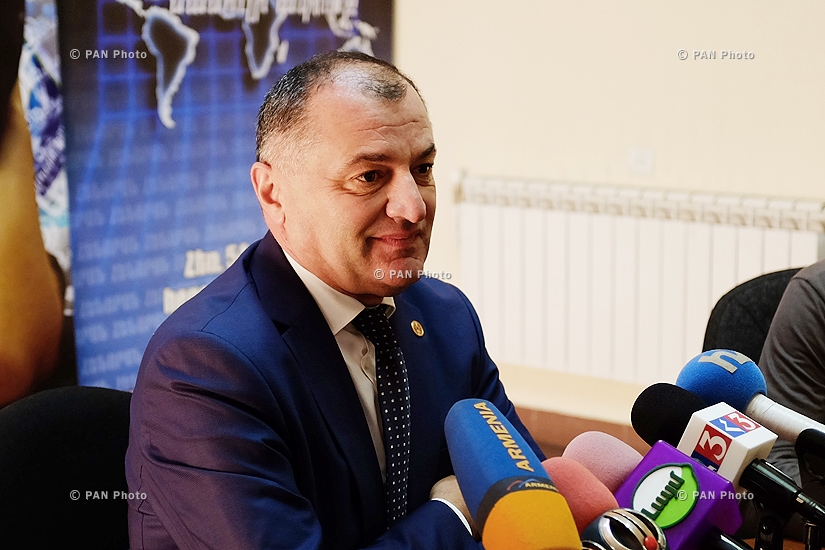 Пресс-конференция руководителя парламентской фракции РПА Гагика Меликяна