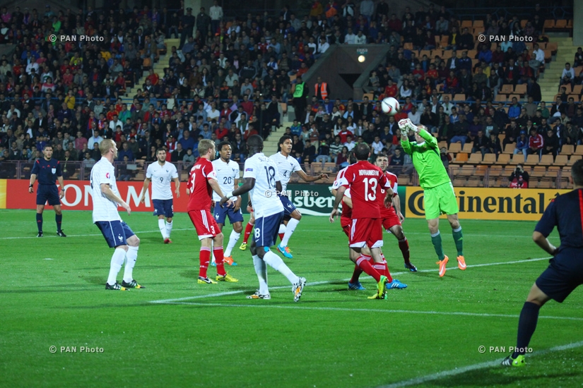  Friendly soccer match between Armenia and France 