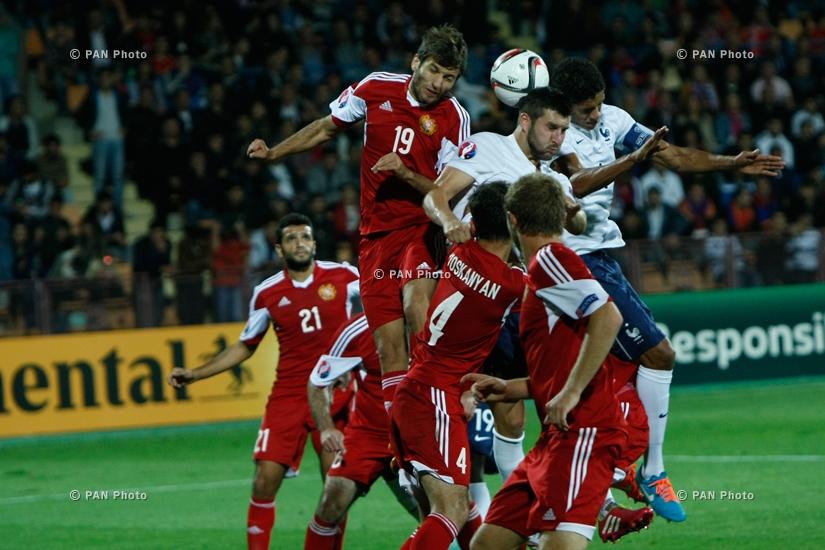  Friendly soccer match between Armenia and France 