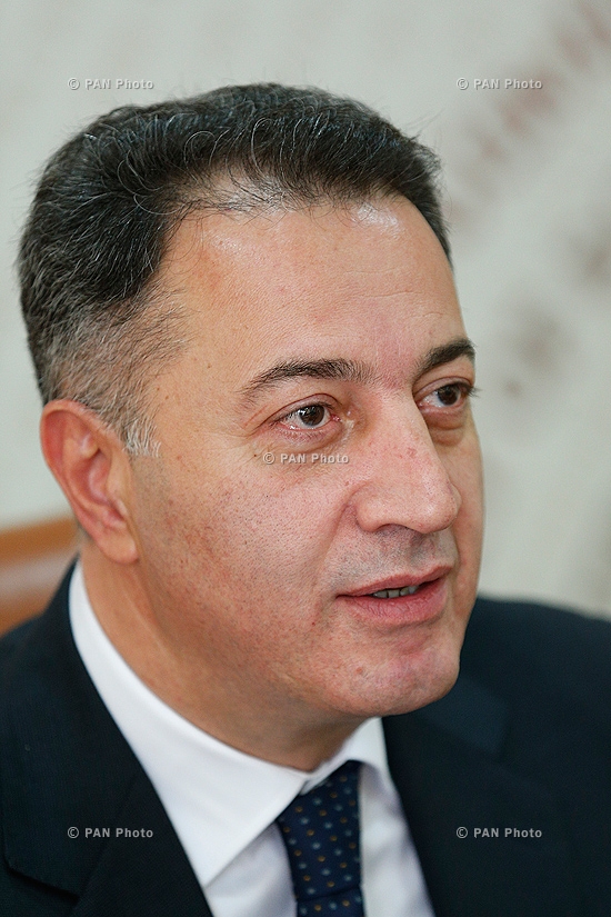 Пресс-конференция Министра Экономики Армении Карена Чшмаритяна