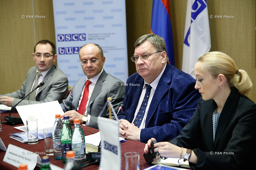Conference on OSCE regulations, sectors of implementation, coverage and positions of interested parties, cooperation with international partners