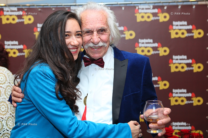 Спектакль «100 минус 10», посвященный 90-летию заслуженного деятеля искусства Армении, актера Ерванда Манаряна