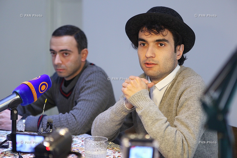 Press conference of jazz pianist Tigran Hamasyan