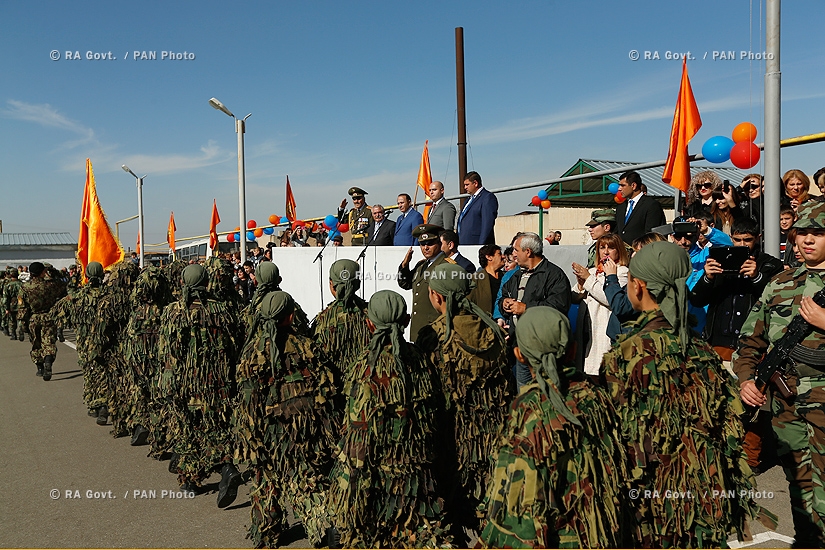 RA Govt.: PM Hovik Abrahamyan attends the opening of the new branch of “Poqr Mher” military educational complex