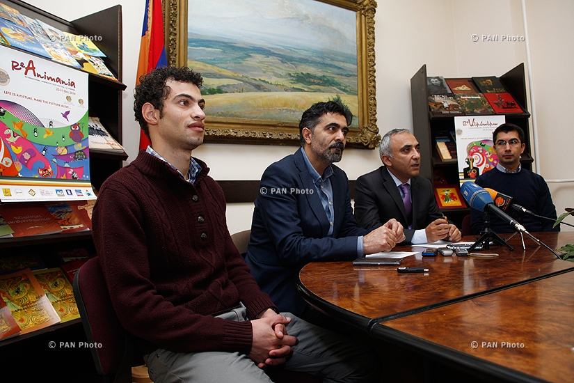 Press conference, dedicated to ReAnimania International Animation Film Festival of Yerevan