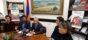 Пресс-конференция, посвященная Ереванскому международному анимационному кинофестивалю «РеАнимания»