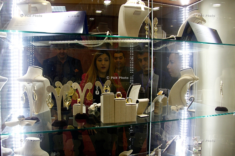 Opening of Yerevan Show 2014 jewelry exhibition