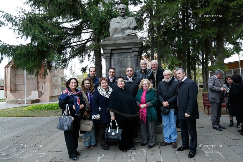 The unveiling of monument to famous Armenian actor, people’s Artist Sos Sargsyan in Stepanavan 