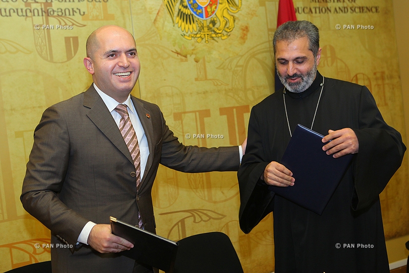 RA Ministry of Education and Science and Ayb Educational Foundation sign Memorandum of cooperation