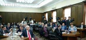 Правительство РА: Совместное заседание постоянных комиссий Национального Собрания