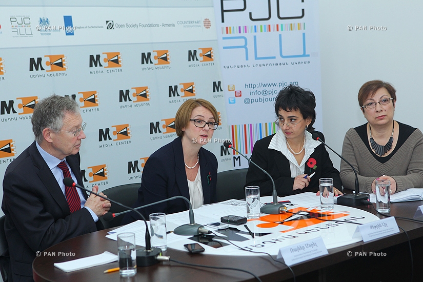 Joint press conference of UK Ambassador to Armenia Katherine Leach and Ambassador of Germany to Armenia Rainer Morel