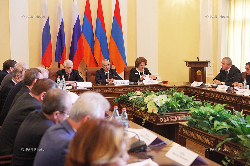 The 25th session of interparliamentary commission for cooperation of  National Assembly of Armenia and the State Duma of Russia
