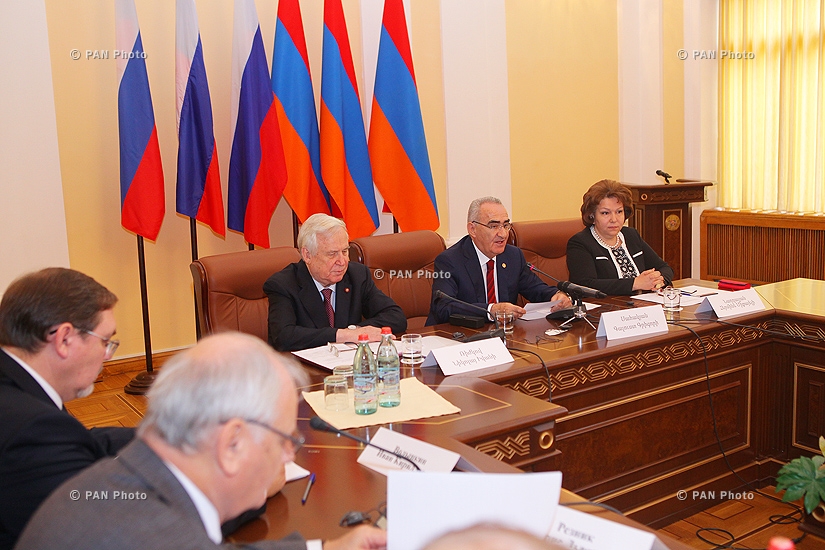  25-е заседание межпарламентской комиссии по сотрудничеству между Национальным Собранием Армении и Федеральным Собранием России