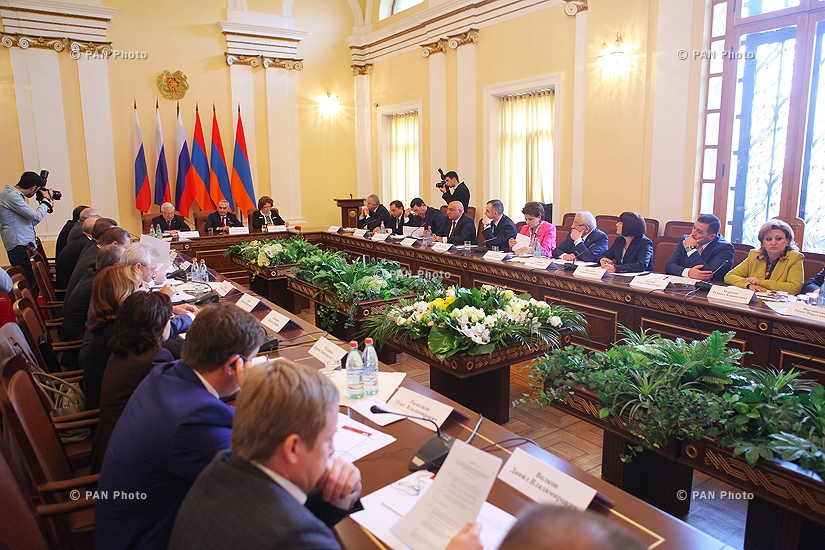 The 25th session of interparliamentary commission for cooperation of  National Assembly of Armenia and the State Duma of Russia