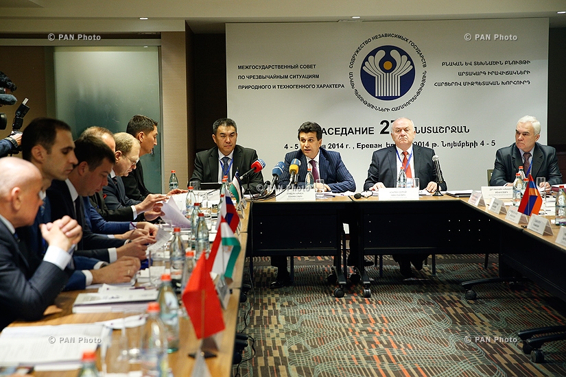 Meeting of the CIS Interstate Council on Natural and Man-Made Emergencies