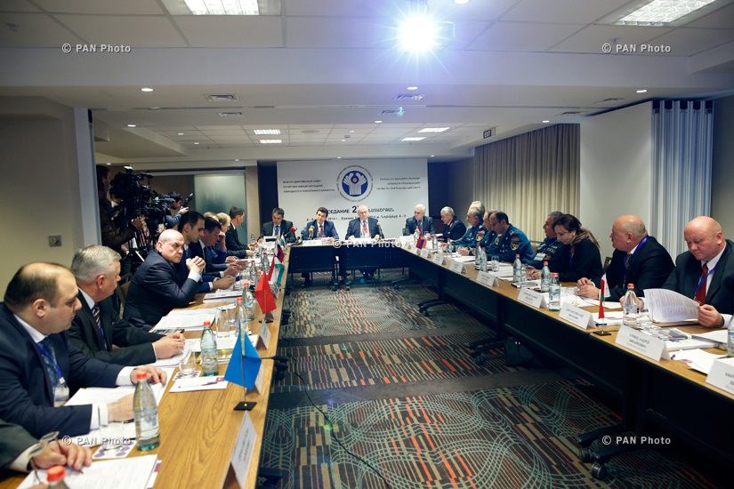 Meeting of the CIS Interstate Council on Natural and Man-Made Emergencies
