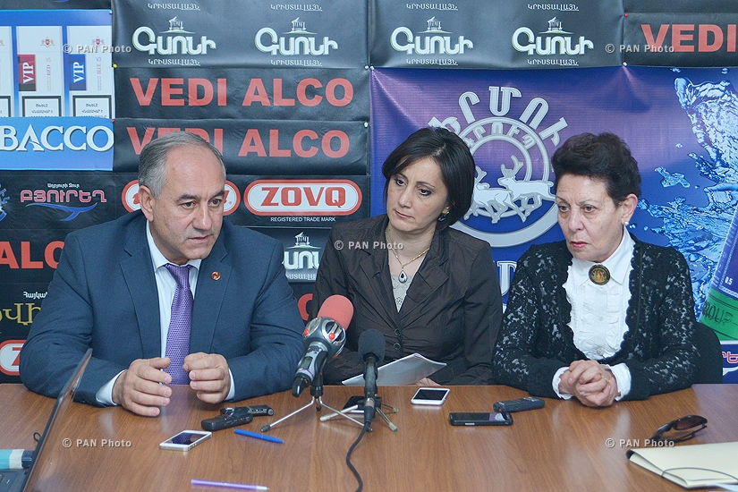 Пресс-конференция Сукиаса Аветисяна и Анаита Бахшян