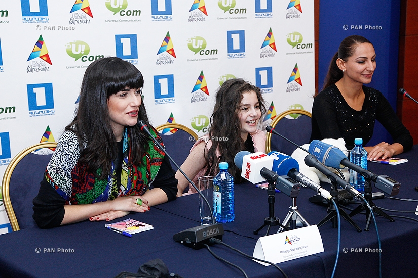 Пресс-конференция, посвященная конкурсу «Детское Евровидение 2014»
