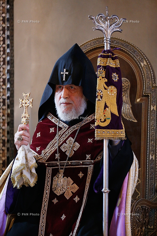 Catholicos Karekin II 15th enthronement anniversary