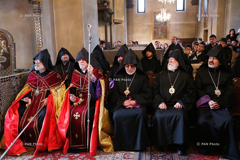 Catholicos Karekin II 15th enthronement anniversary