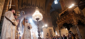 Отметили 15-ю годовщину интронизации Католикоса Всех Армян Гарегина Второго